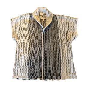 Coldwater Creek Cable Knit Sweater Vest, Women's Size L